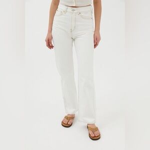 BDG white cowboy jean